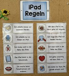 Regeln zu Verwendung des iPads